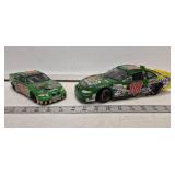 (2) Nascar #18 Interstate Batteries Cars