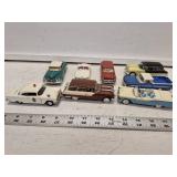(8) Collectible Cars