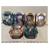 (6) Pokï¿½mon Trading Card Boxes