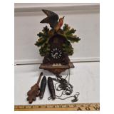 Dancing Bear Cuckoo Clock - as Found