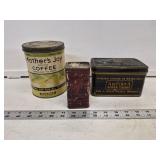 (3) Vintage Tins- Including Artista Water Colors
