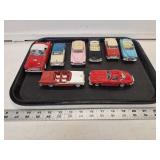 (8) Small Collectible Cars