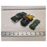 (3) Small Collectible Cars