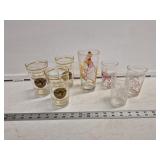 Qty Vintage Cups- Including Flinstones