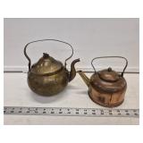 Copper and Brass Teapot