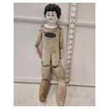 Antique German Florodora Jointed Doll, Bisque