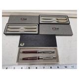 (3) Sets of Vtg Writing Pens, NIB  - Quill and