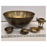 Large Brass Bowl, Small Brass Bowl, Brass Dragon