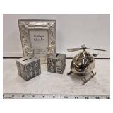 Godinger Silver Art Picture Frame, Baby Banks