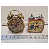 Vintage Gene Autry Boots and Saddles Clock & Walt