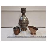 Copper Mule Mug, Copper Small Pail, Metal Vase