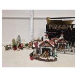 Victorian Village Boat House - Handpainted