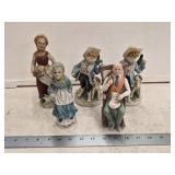 (5) Figurines- Including Made In Tiawan