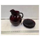 Anchor Hocking Ruby Red Pitcher