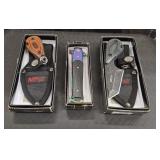(2) MTech USA Knives