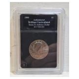 Authentic Brillant Uncirculated Susan B Anthony