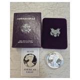 American Eagle One Ounce Proof Silver Bullion