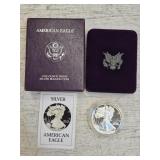 American Eagle One Ounce Proof Silver Bullion
