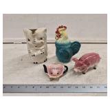Vintage Anthropomorphic Tea Bag Holder