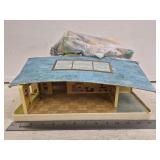 Vintage Fisher Price School House with Bag Full of