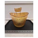 Jeanette Glass Finland Tree Bark Chip and Dip