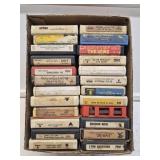 (24) 8 Tracks- Including Elvis and Jerry Lee