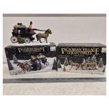 (2) Victorian Village Collectibles- Unchecked/As