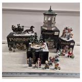 Qty Victorian Village Collectibles- Including The