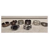 (8) Womens Fashion Bangle Watches