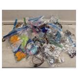 Large Qty Mixed Jewelry, Beads, Etc