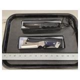 (2) MTech Knives w Cases