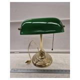 Vintage Bankers Lamp- As Found