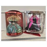 1995 and 1998 Happy Holiday Barbies- Boxes Have