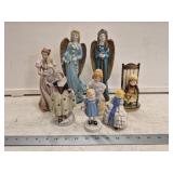 (8) Vintage Women Figurines- Including Made In