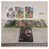 Xbox 360, Playstation 2, and Wii Games- All