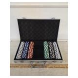 Poker Chips w Carrying Case