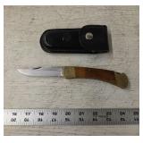 KBar Knife w Leather Case