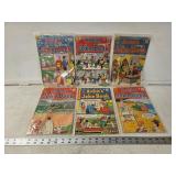 (6) Archie Comic Books