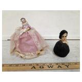 Pair of Vtg Pin Cushion Dolls