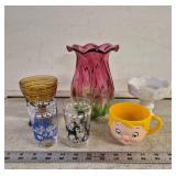 Watermelon Glass Vase