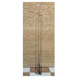(4) Fishing Poles- No Reels- Including Garcia