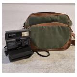 Polaroid OneStep Close Up Camera and Bag