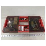 Plastic Case w Gun Cleaning Supplies and Tools