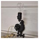 Metal Rooster Wall Light