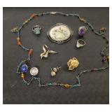 Jewelry Lot- Including Sterling Rings