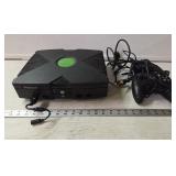 XBox w 2 Controllers- Untested- Appears Clean