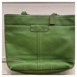 Coach Soft Leather Purse- Green