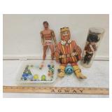 Vtg Evil Kaneivel, Burger King Doll, Royal Guard