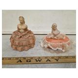 Pair of Vtg Pin Cushion Dolls