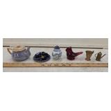 1993 Cardinal, Miniature Tea Set, Ginger Jar,